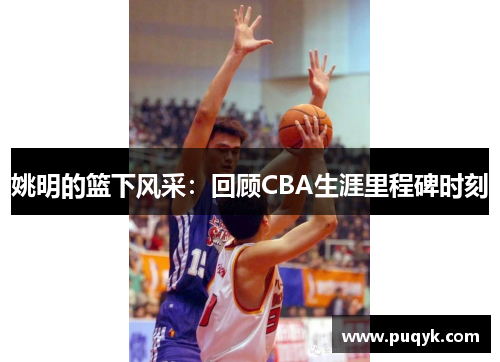 姚明的篮下风采：回顾CBA生涯里程碑时刻